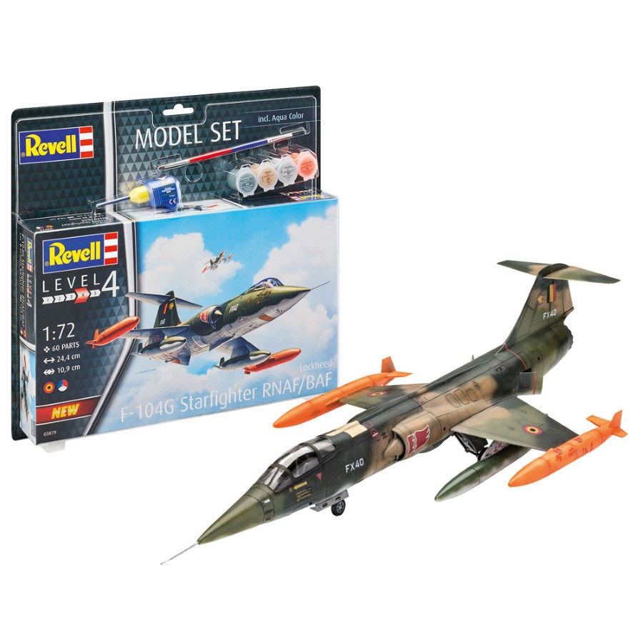 Revell Model Kit Gift Set 1:72 F-104G Starfighter