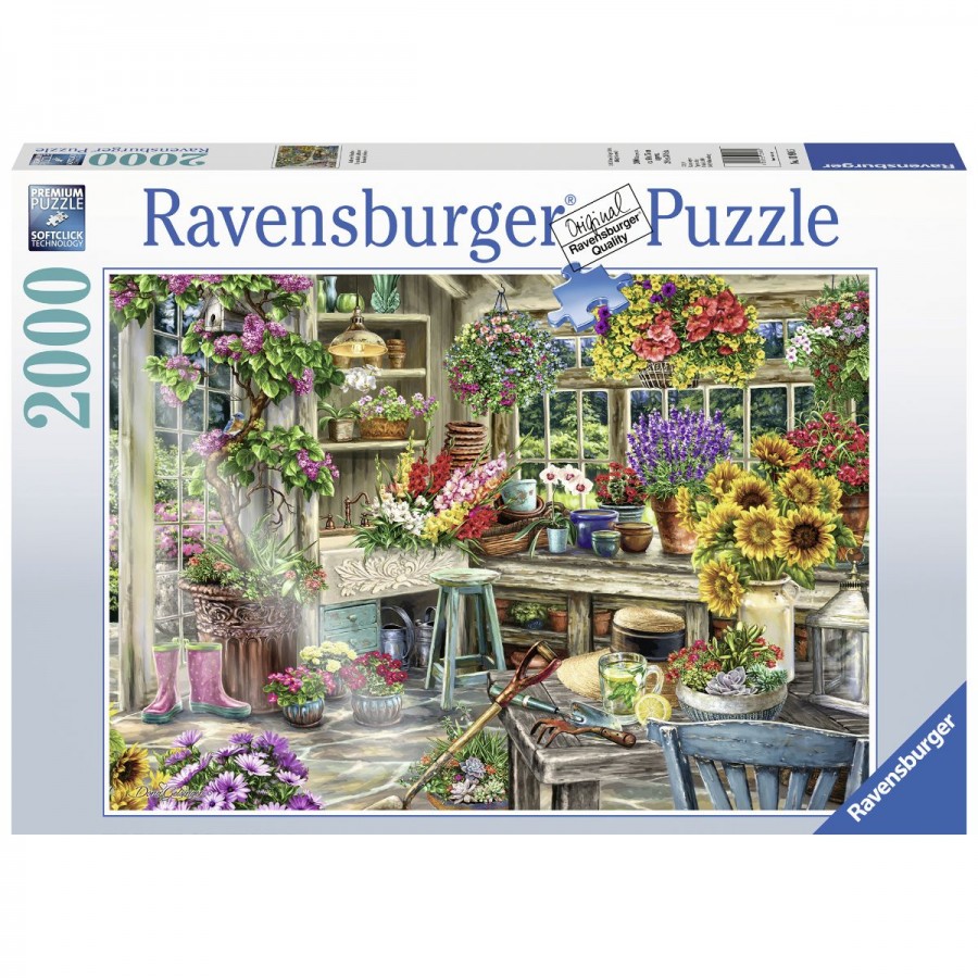 Ravensburger Puzzle 2000 Piece Gardeners Paradise