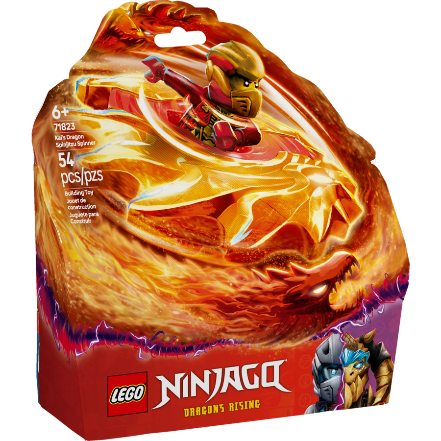 LEGO NINJAGO Kais Dragon Spinjitzu Spinner