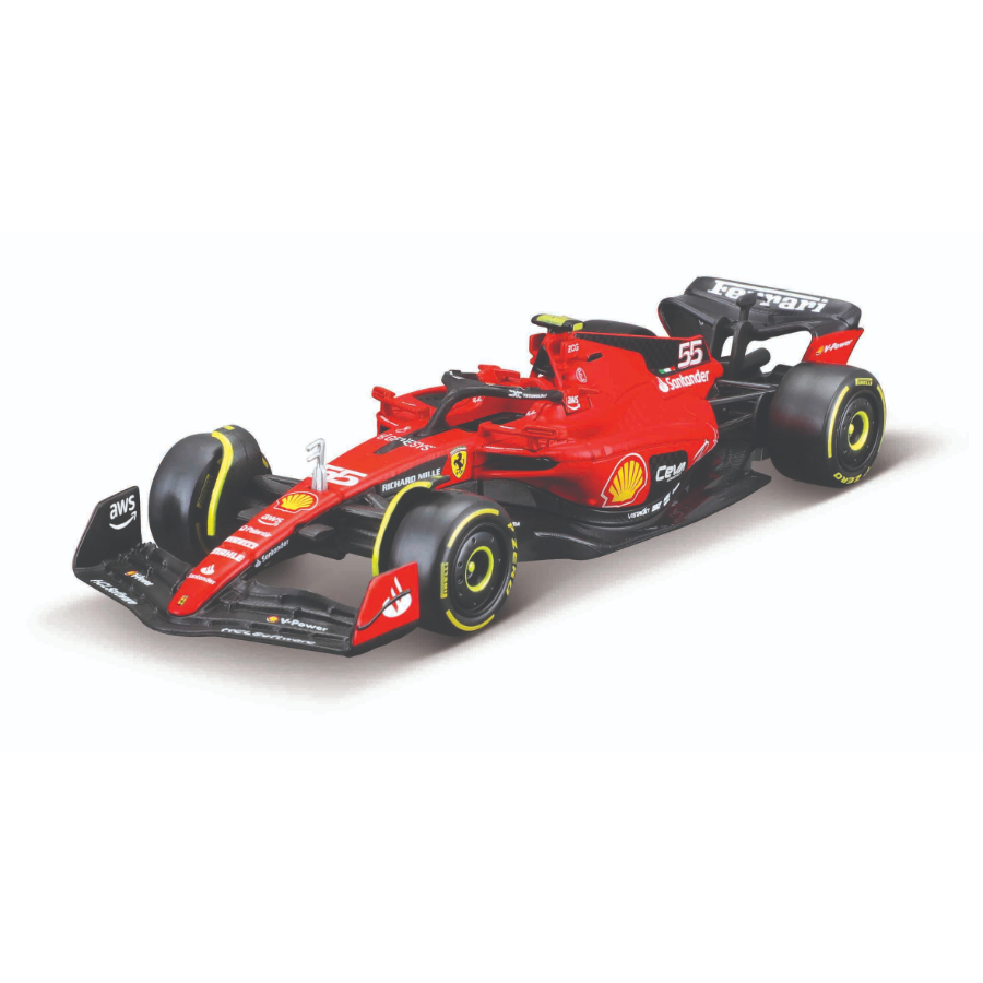 Bburago Diecast 1:43 Formula 1 2023 Ferrari Sainz