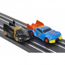 Scalextric Slot Car Set Micro Justice League Batman & Superman Race