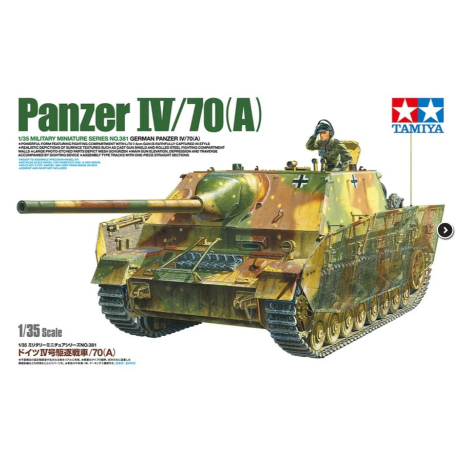 Tamiya Model Kit 1:35 German Panzer IV 70A