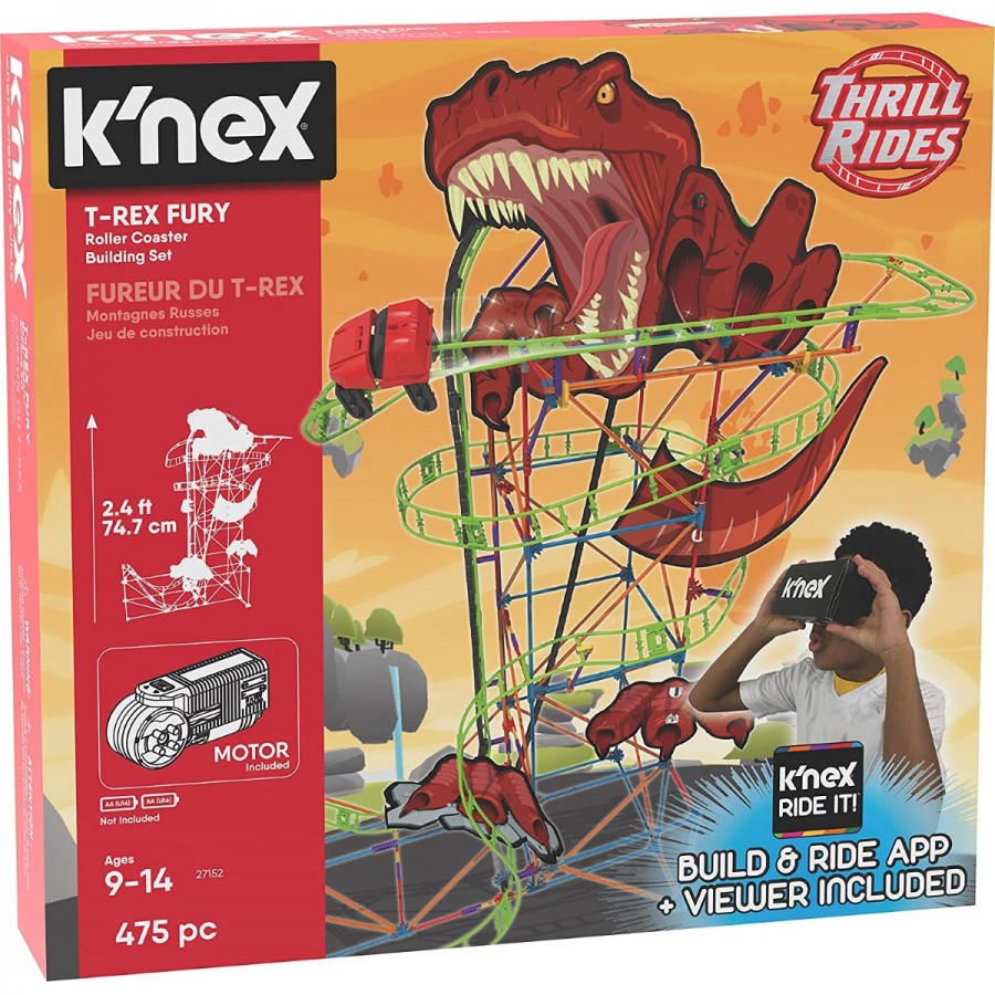 Knex T Rex Fury Rollercoaster
