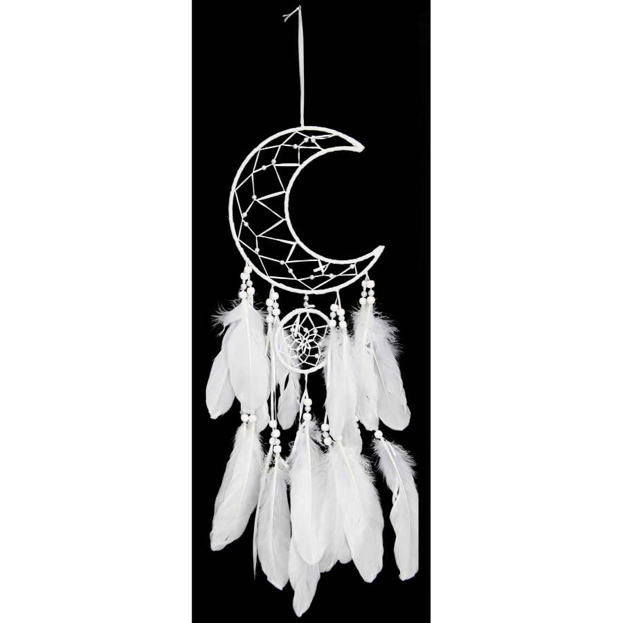 Dream Catcher Pink White Moon 20cm Assorted