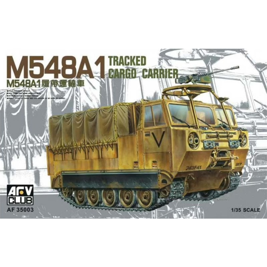 AFV Club Model Kit 1:35 Aust Decals M548A1 Tracked Cargo Carrier