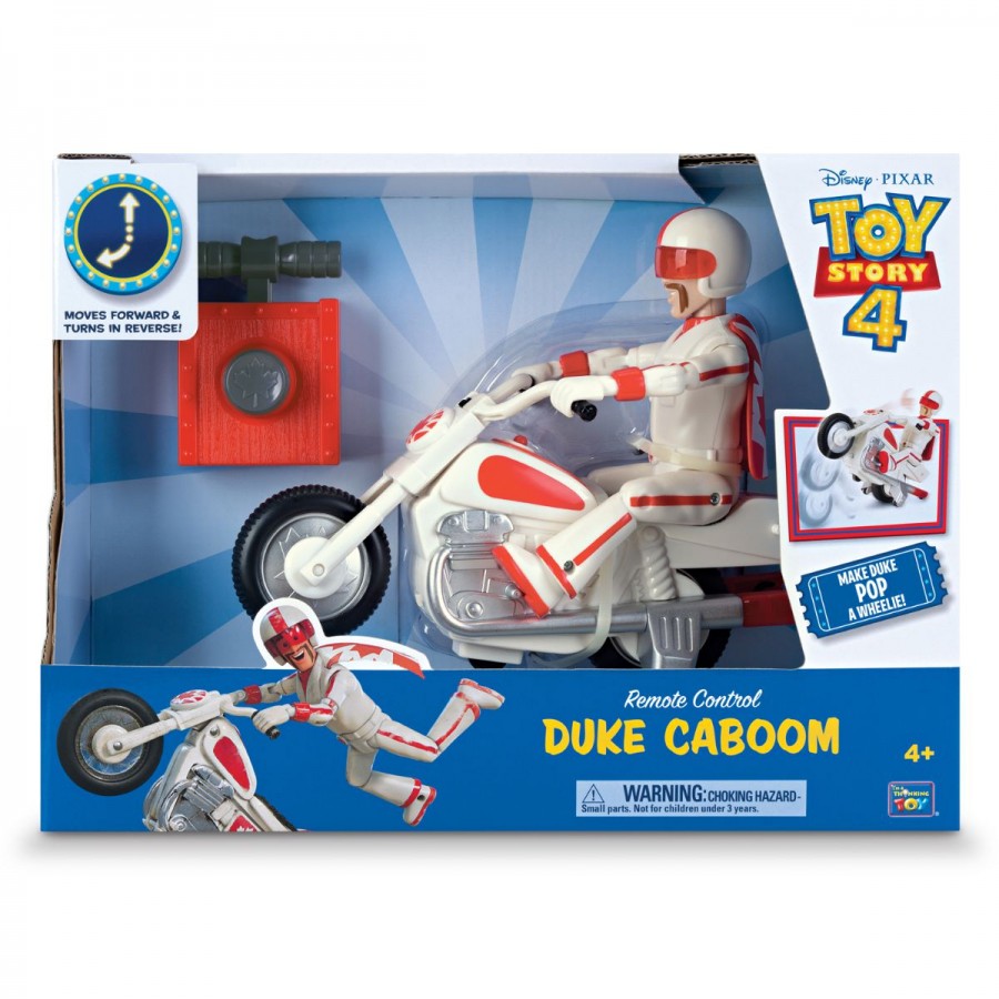 Toy Story 4 Radio Control Duke Caboom With Bike