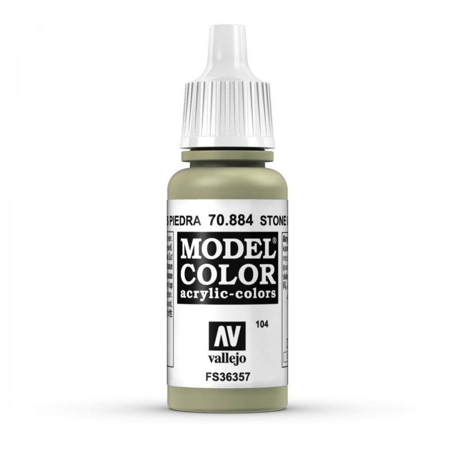 Vallejo Acrylic Paint Model Colour Stone Grey 17ml