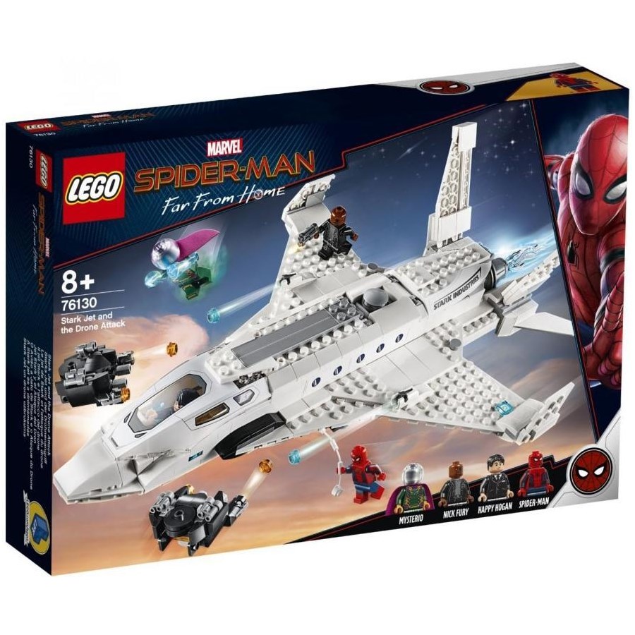 LEGO Super Heroes Spider-Man Stark Jet & The Drone Attack