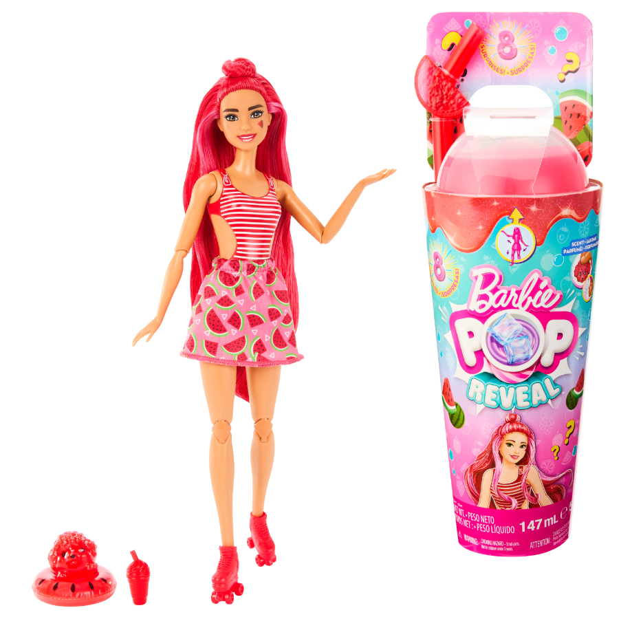 Barbie Pop Reveal Doll & Accessories Watermelon Crush