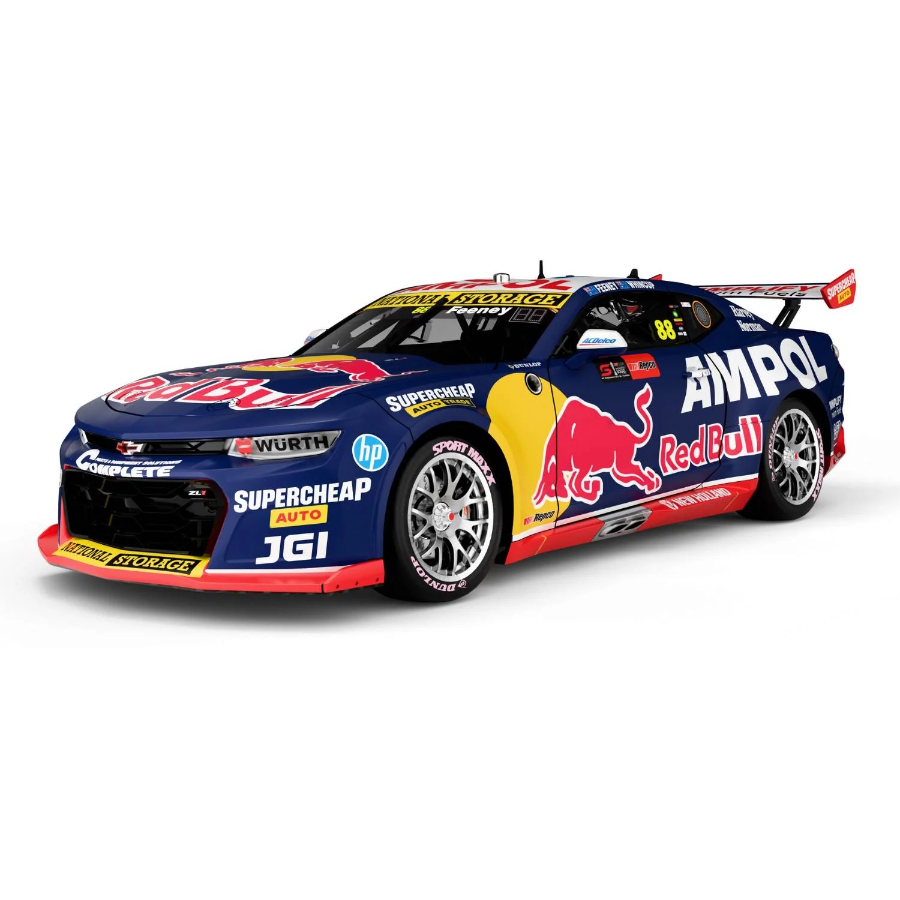 Biante Diecast 1:18 Chevrolet Camaro Red Bull Ampol Racing Feeney Whincup Bathurst 1000 Runner Up