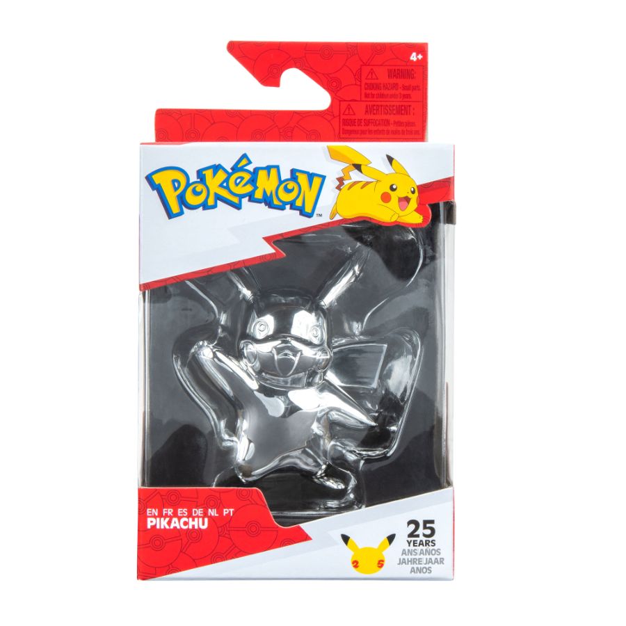 Pokemon Select 3 Inch Battle Figure Silver Assorted