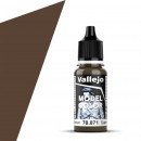 Vallejo Acrylic Paint Model Colour Leather Brown 17-18ml