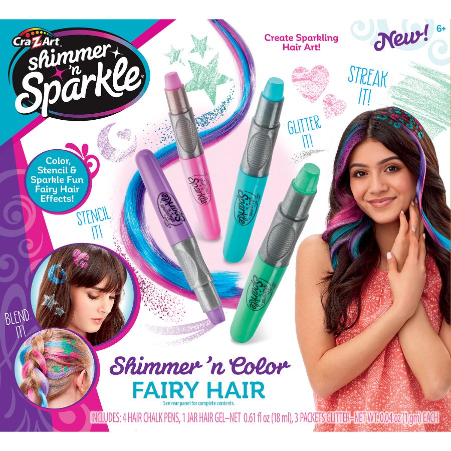 Shimmer & Sparkle Shimmer N Colour Fairy Hair Designer
