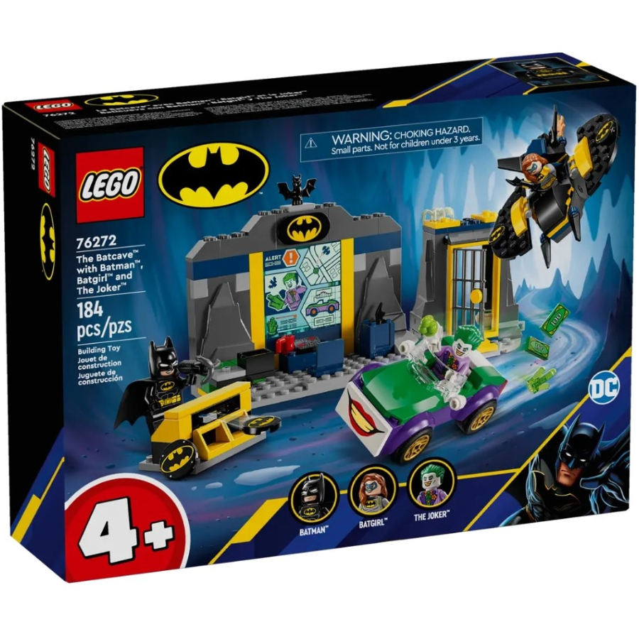 LEGO Super Heroes The Batcave With Batman, Batgirl & The Joker