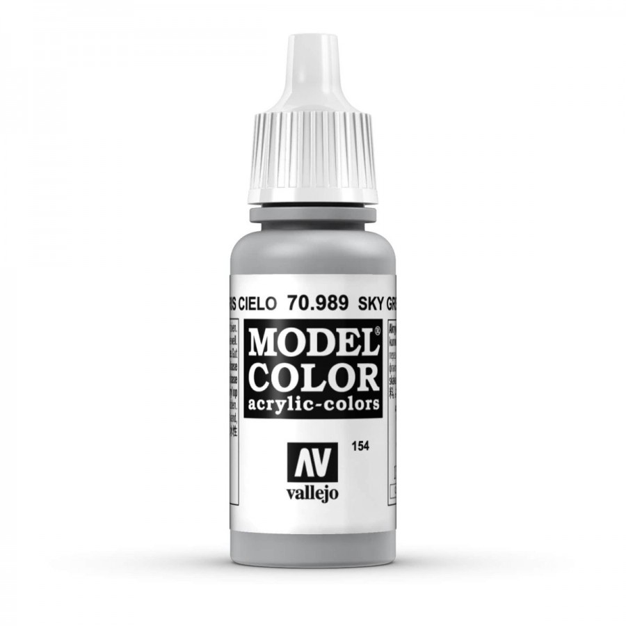 Vallejo Acrylic Paint Model Colour Sky Grey 17ml