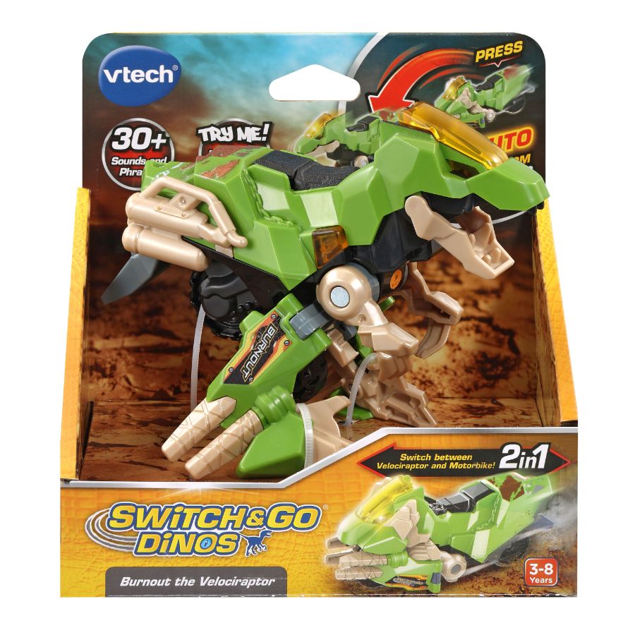 Switch & Go 1-Click Burnout the Velociraptor