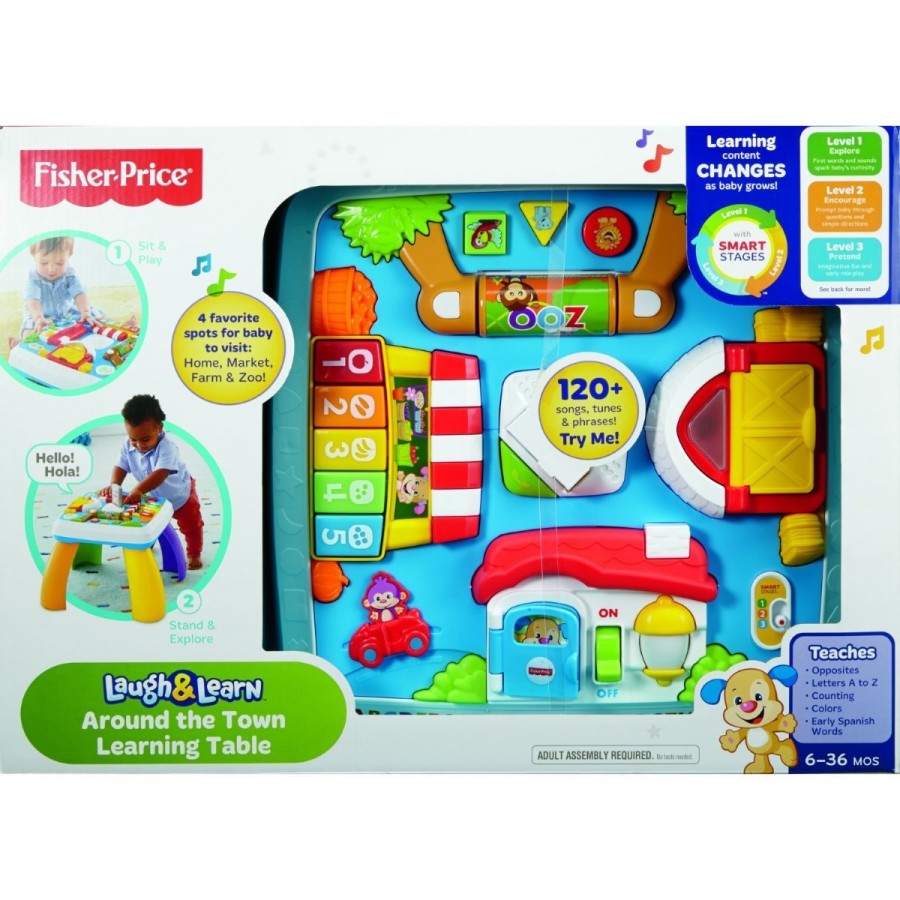 Fisher Price Laugh & Learn Around Town Learning Table