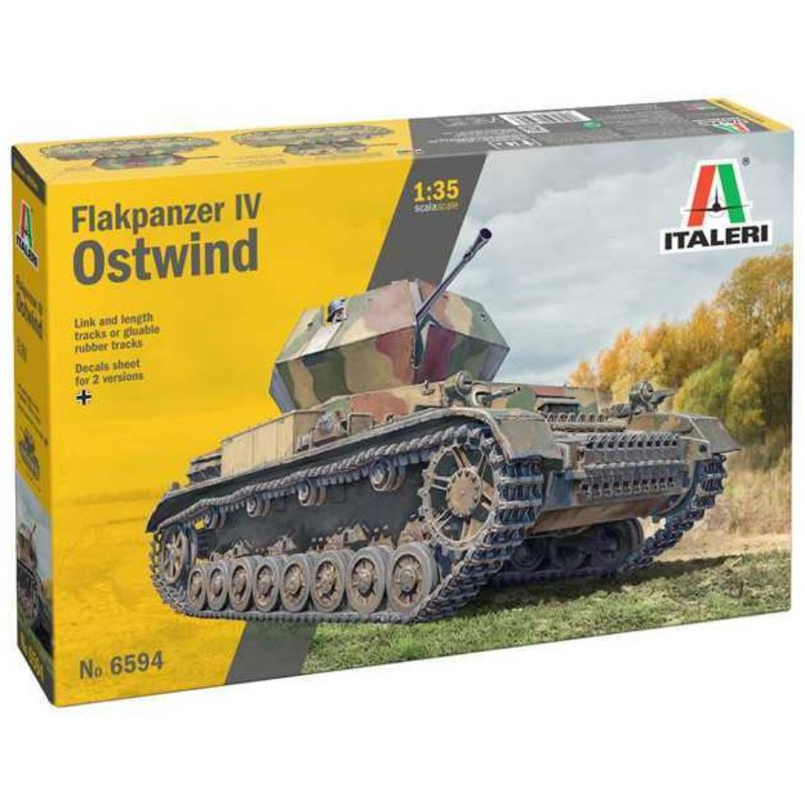 Italeri Model Kit 1:35 Flakpanzer IV Ostwind