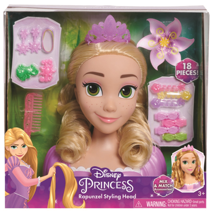 Disney Princess Rapunzel Styling Head