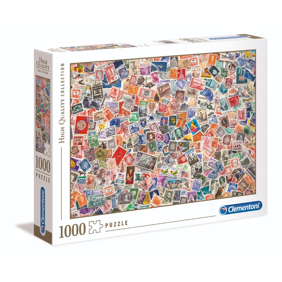 Clementoni Puzzle 1000 Piece Stamps