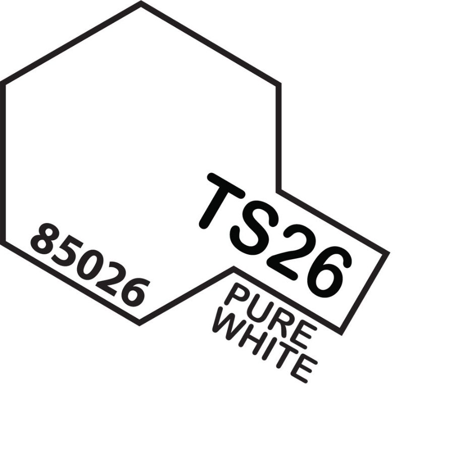 Tamiya Spray Paint TS26 Pure White