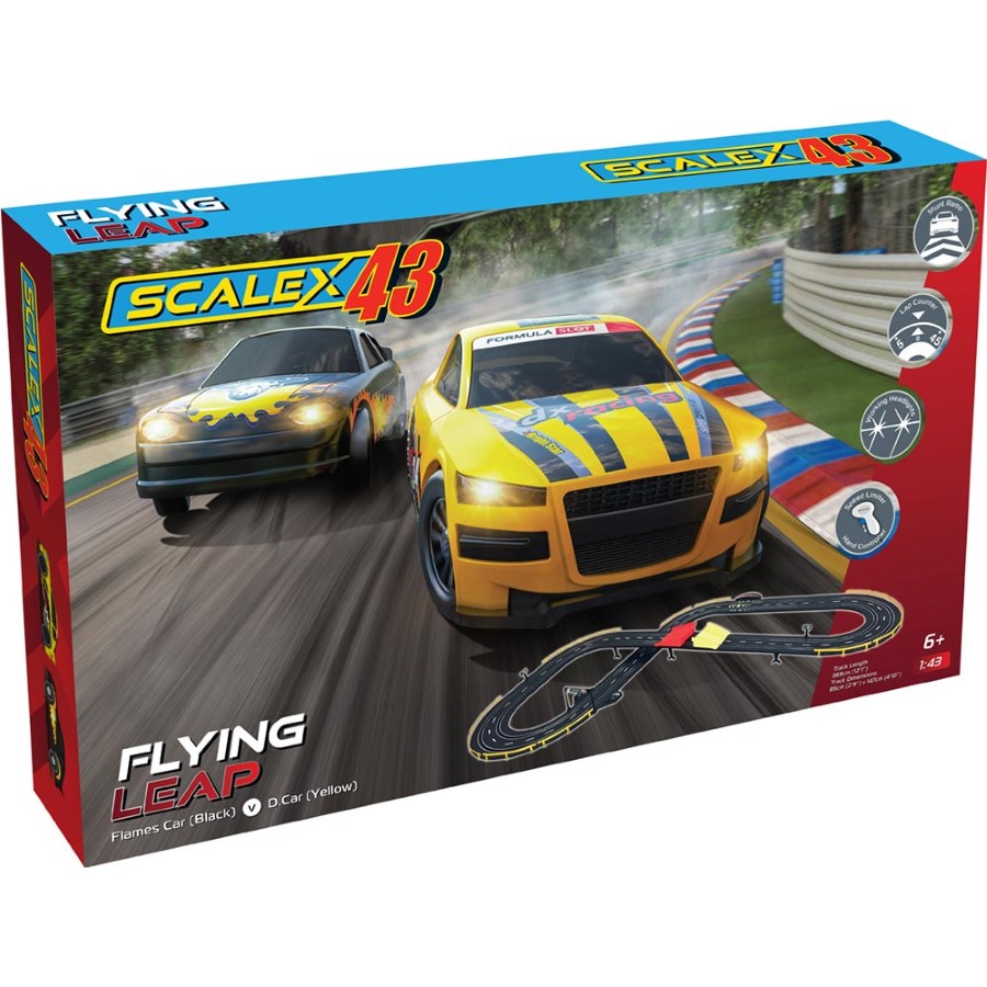 Scalextric Slot Car Set Scalex43 Flying Leap