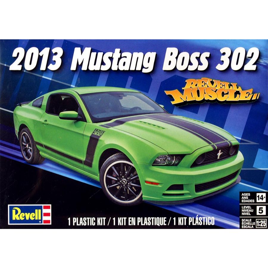 Revell Model Kit 1:24 2013 Mustang Boss 302