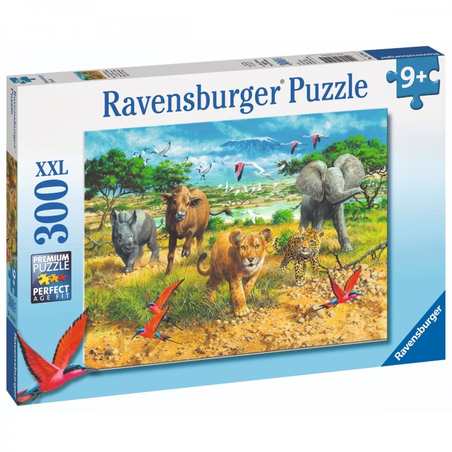 Ravensburger Puzzle 300 Piece African Animal Babies