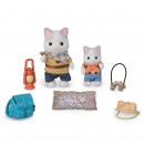 Sylvanian Families Exciting Exploration Latte Cat Brother & Baby Set