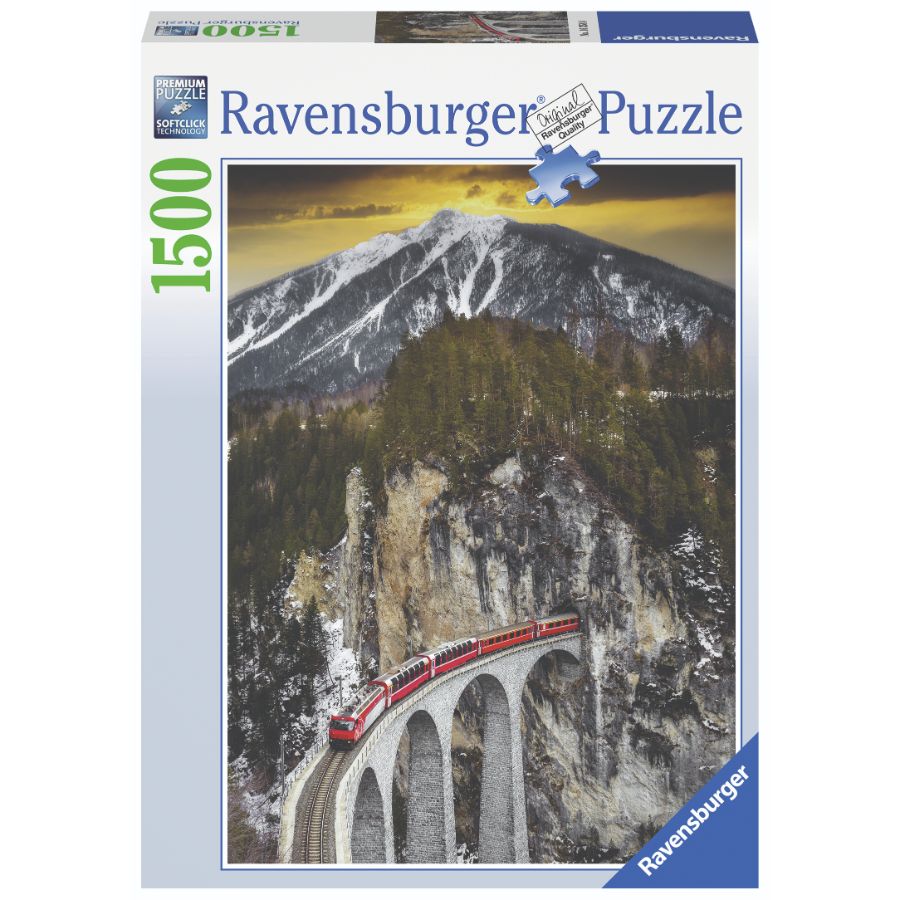 Ravensburger Puzzle 1500 Piece Winter Canyon