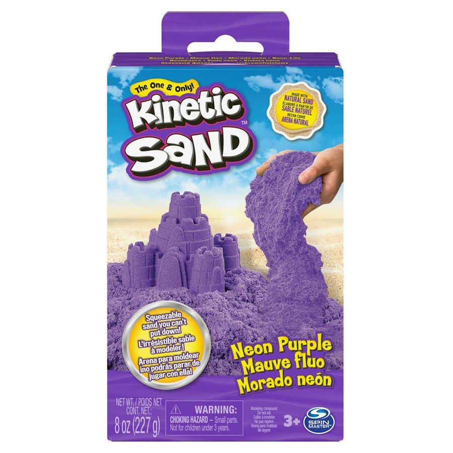 Kinetic Sand Box 225gm Colours Assorted