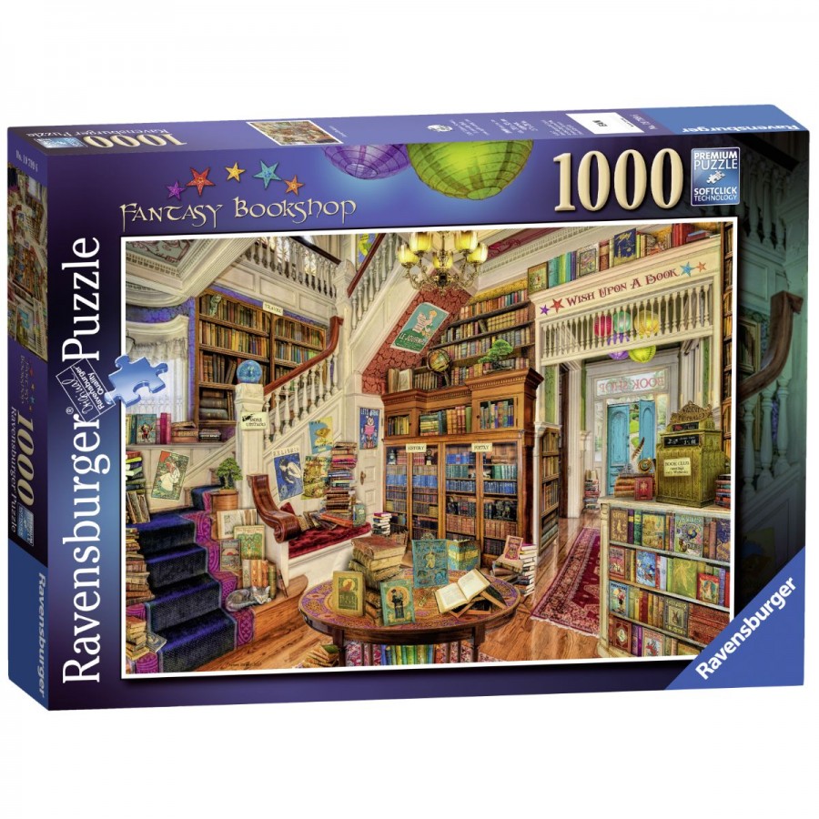 Ravensburger Puzzle 1000 Piece The Fantasy Bookshop