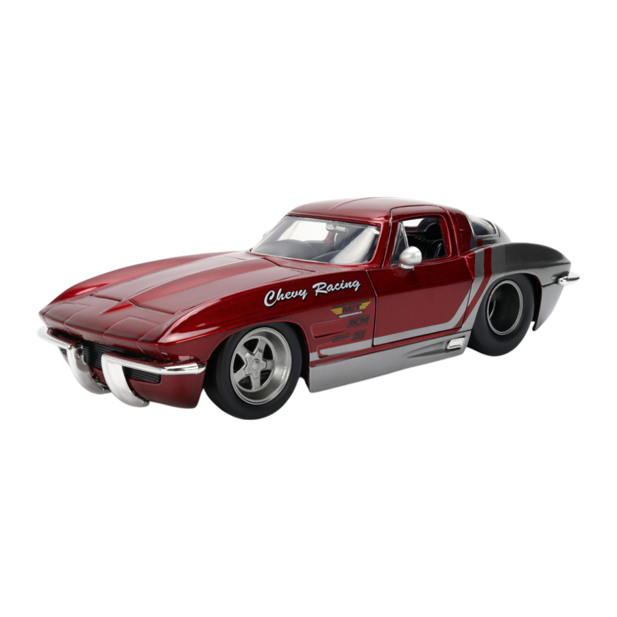 Jada Diecast 1:24 Big Time Muscle 1963 Chevrolet Corvette