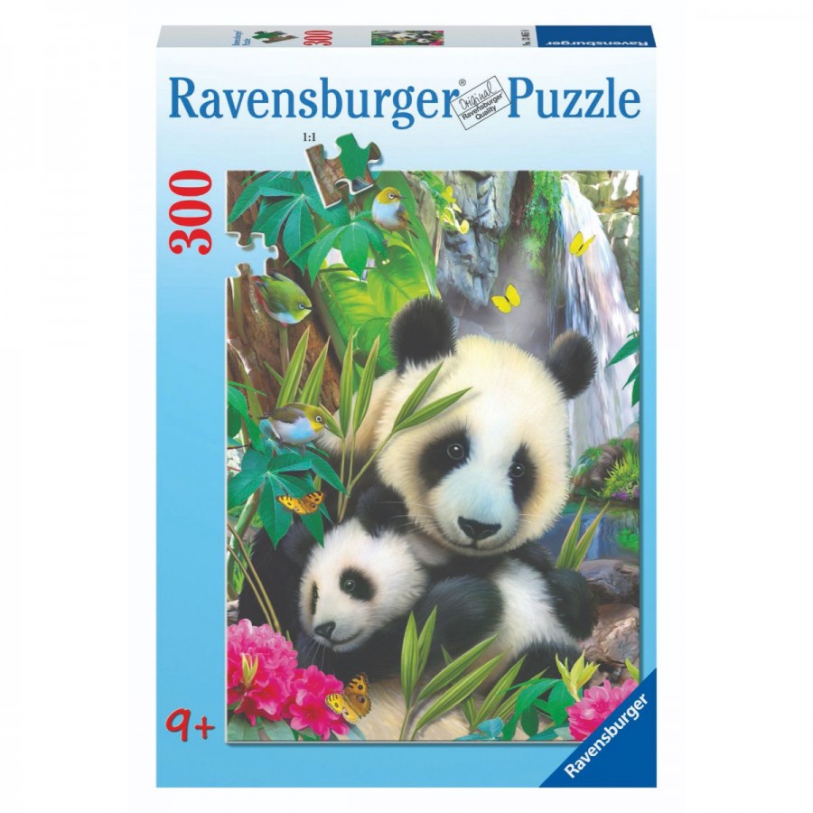 Ravensburger Puzzle 300 Piece Cuddling Pandas