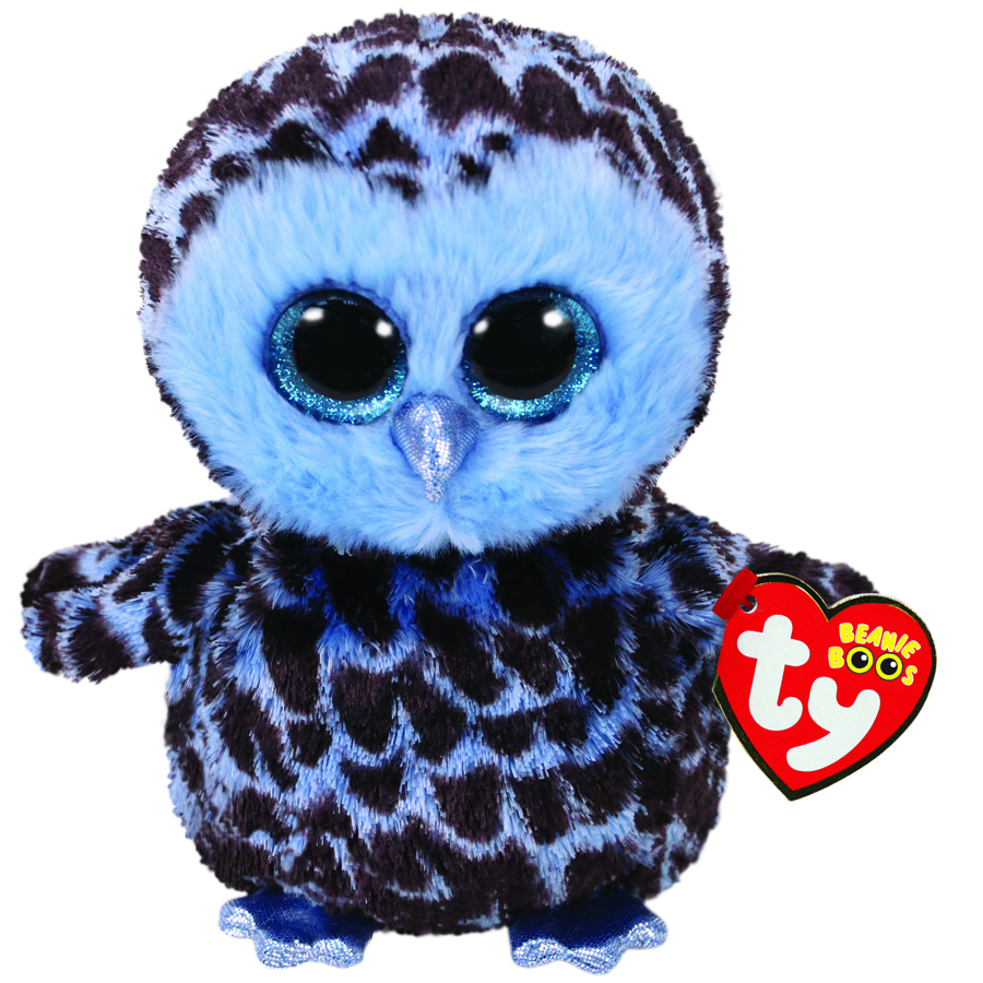 Beanie Boos Regular Plush Yago Blue Owl