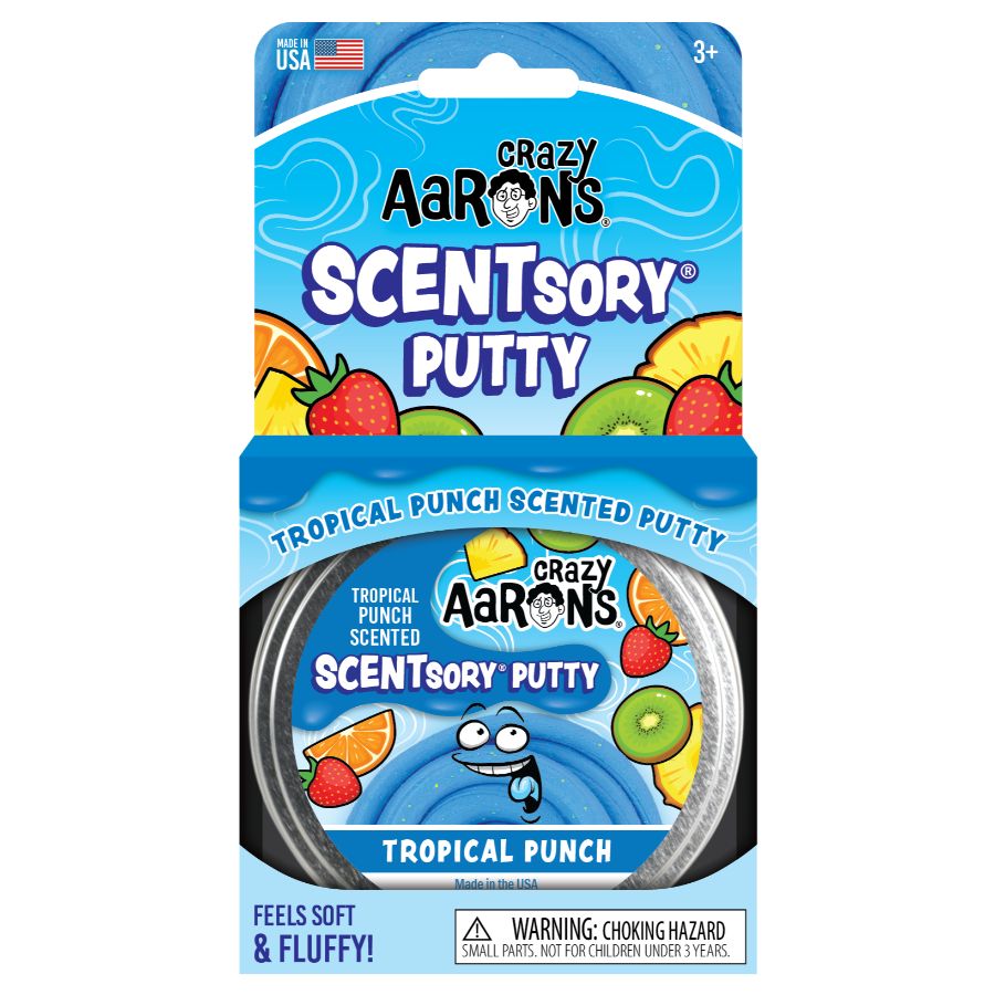 Crazy Aarons Scentsory Putty 7cm Tin Tropical Punch