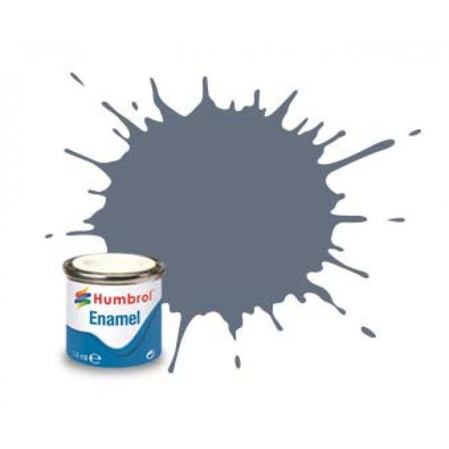 Humbrol Enamel Paint Intermediate Blue Matt