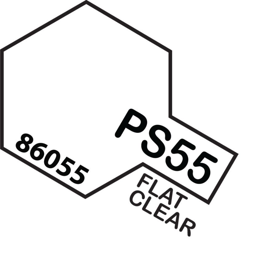 Tamiya Spray Polycarb Paint PS55 Flat Clear
