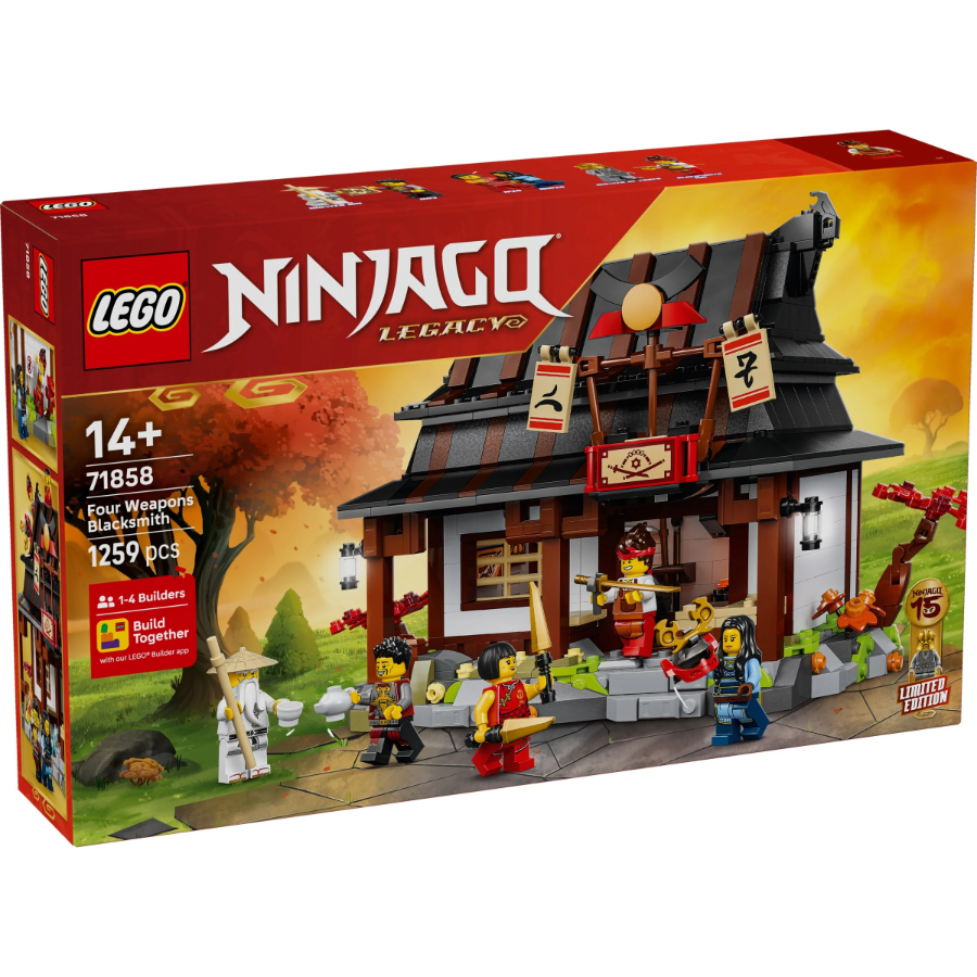 LEGO NINJAGO 15th Anniversary Set Four Weapons Blacksmith