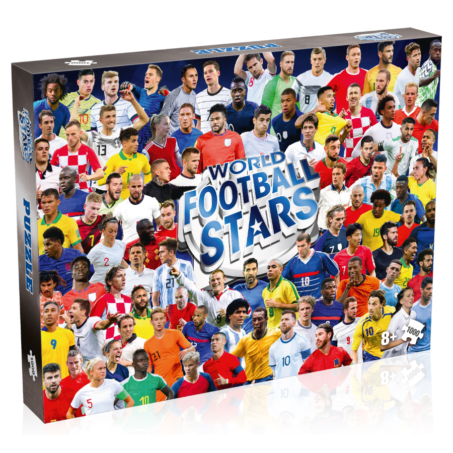 World Football Stars Puzzle 1000 Piece