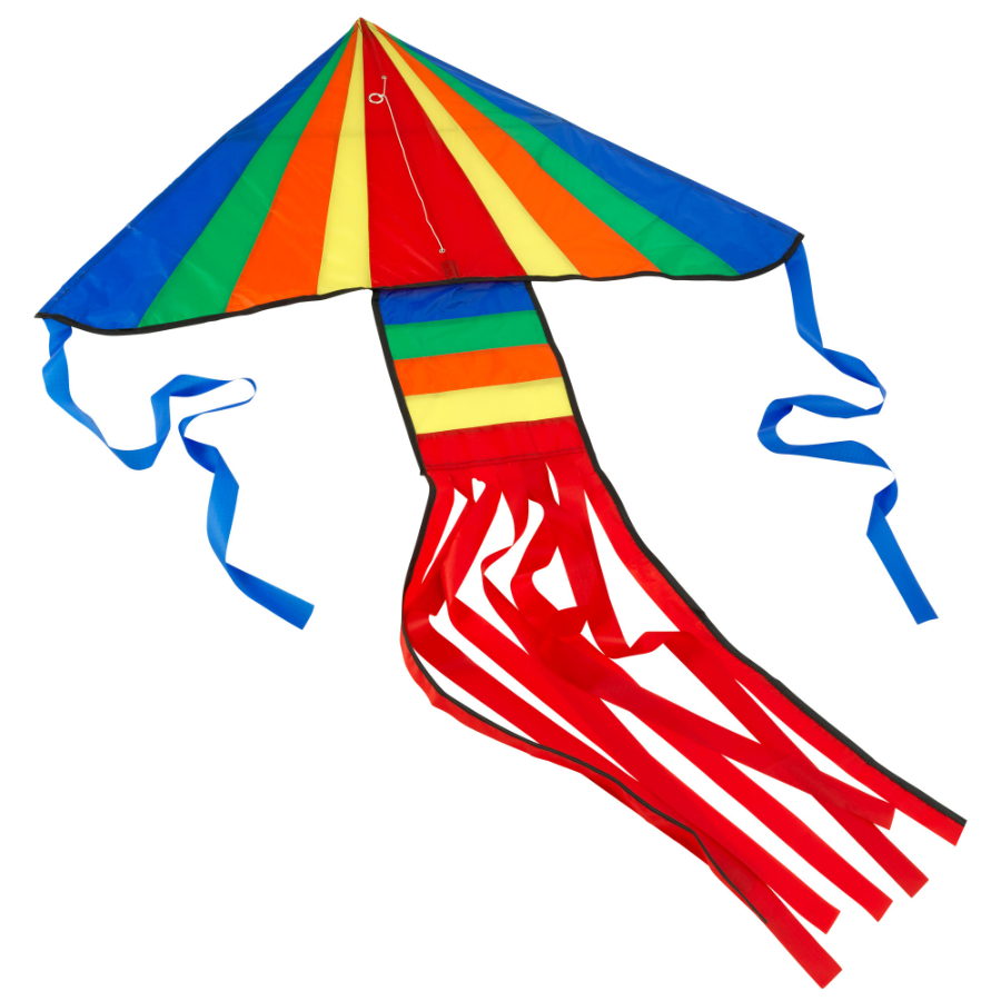 Brookite Rainbow Delta Kite 151cm x 100cm