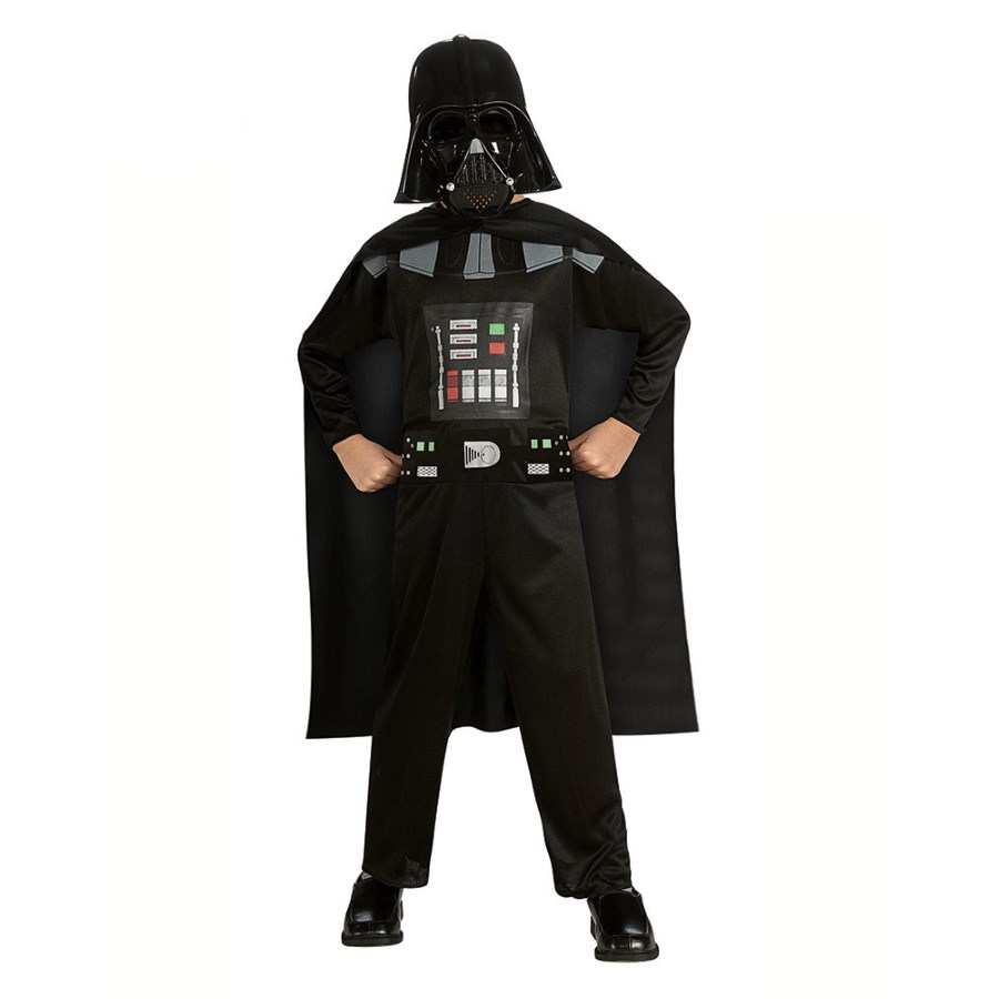 Star Wars Darth Vader Kids Dress Up Costume Size 6-8