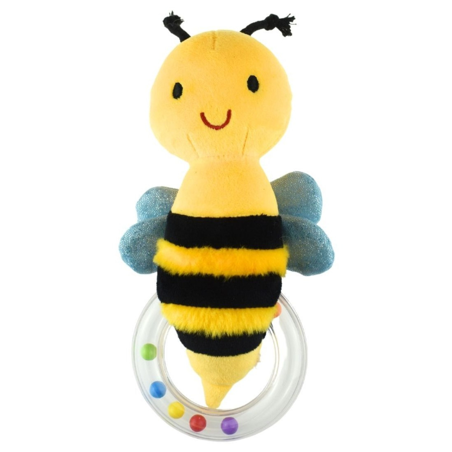 Snuggle Buddy Hunny Bee Ring Rattle