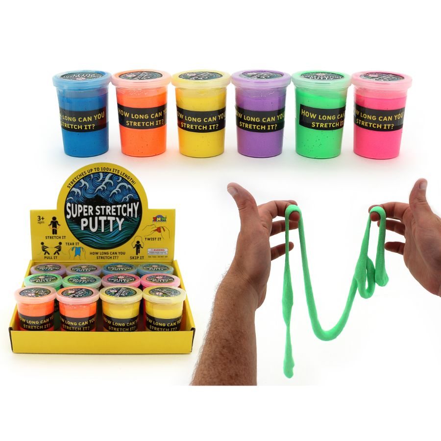 Super Stretchy Putty 90g Assorted