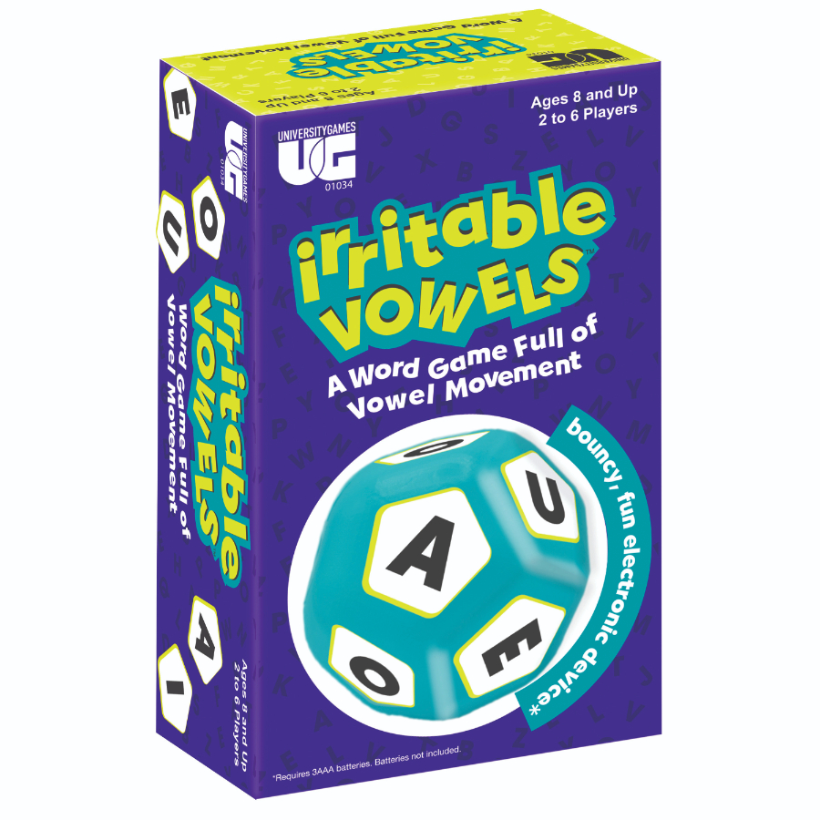 Irritable Vowels Game