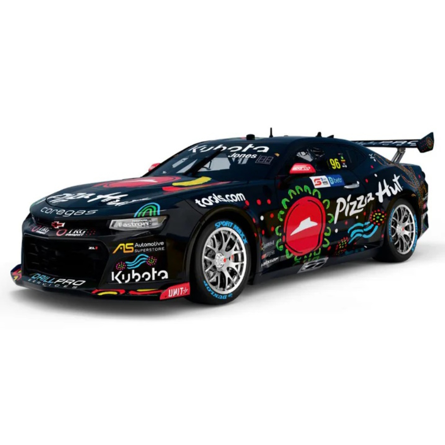 Biante Diecast 1:18 Chev Camaro Gen3 ZL1 Jones 2023 Betr Darwin Triple Crown Indigenous Livery