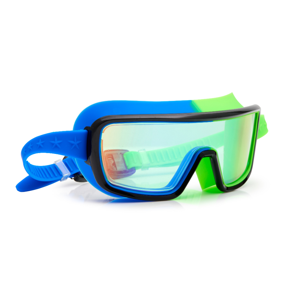 Bling2O B Prismatic Cyborg Cyan Swimming Goggles