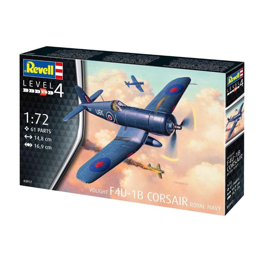 Revell Model Kit 1:72 F4U-1B Corsair Royal Navy