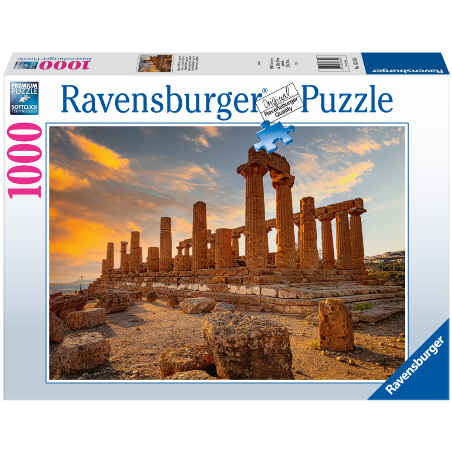Ravensburger Puzzle 1000 Piece Valley Of The Temples Agrigento Sicily