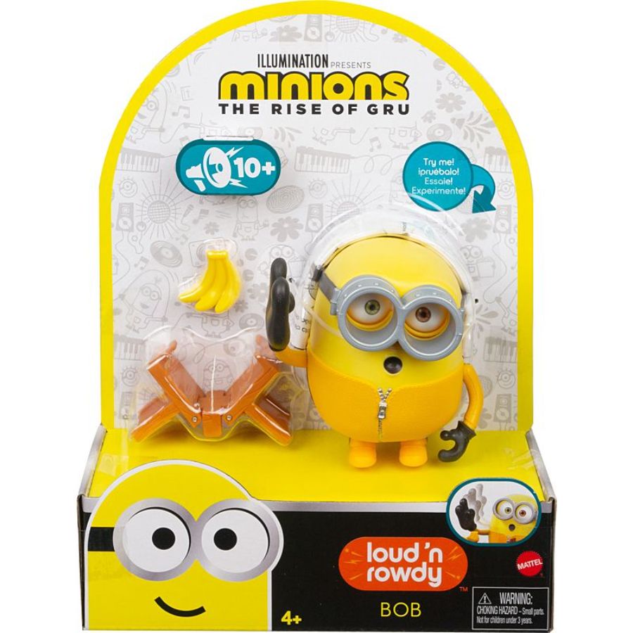 Minions Loud N Rowdy Action Figure Assorted